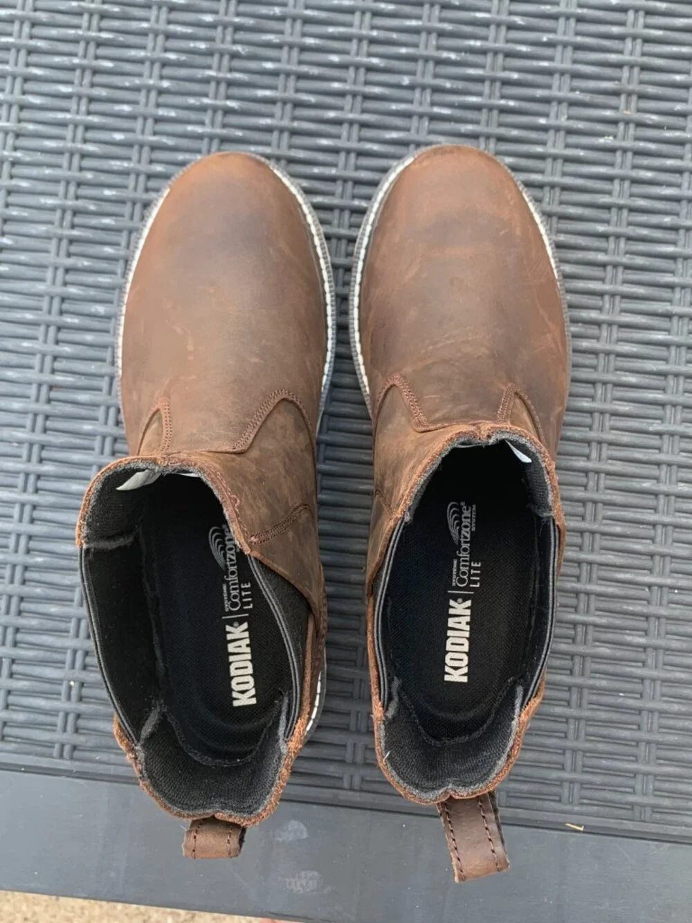 Kodiak Whitton Leather Chelsea Boots Women’s Size 8.5